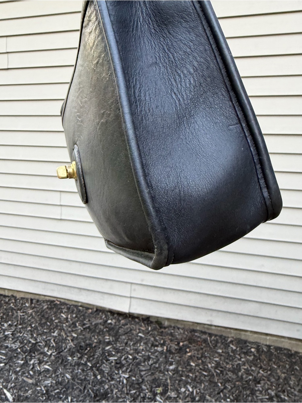 Vintage Coach Black Willis Bag - Picture 6 of 16